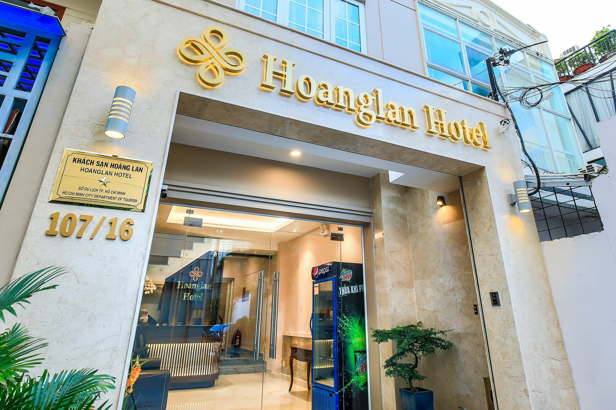 Hoang Lan Hotel Ho Si Minh-város Kültér fotó